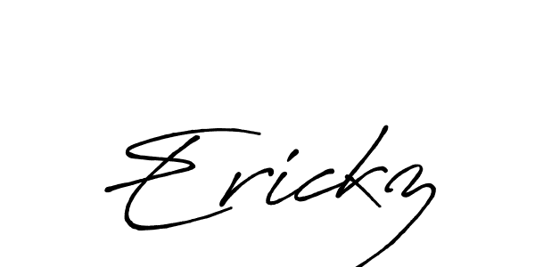 How to Draw Erickz signature style? Antro_Vectra_Bolder is a latest design signature styles for name Erickz. Erickz signature style 7 images and pictures png