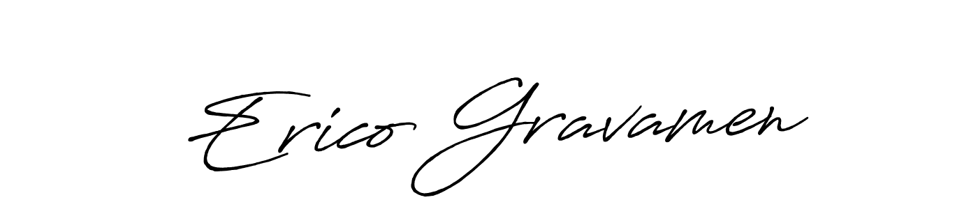 Once you've used our free online signature maker to create your best signature Antro_Vectra_Bolder style, it's time to enjoy all of the benefits that Erico Gravamen name signing documents. Erico Gravamen signature style 7 images and pictures png