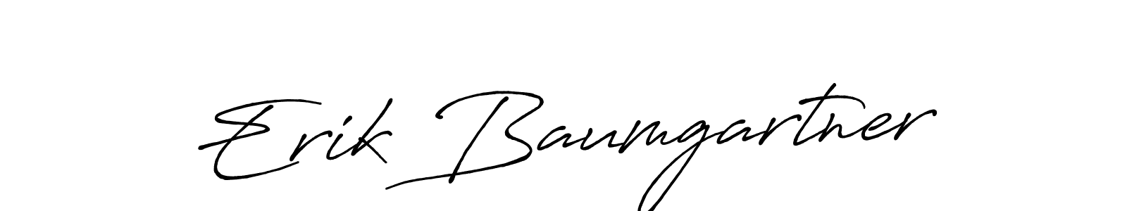 Use a signature maker to create a handwritten signature online. With this signature software, you can design (Antro_Vectra_Bolder) your own signature for name Erik Baumgartner. Erik Baumgartner signature style 7 images and pictures png