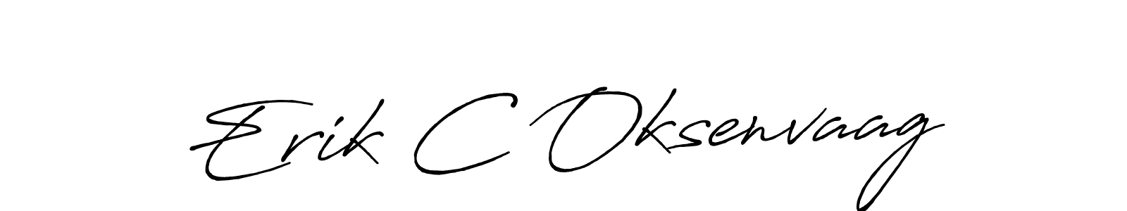 It looks lik you need a new signature style for name Erik C Oksenvaag. Design unique handwritten (Antro_Vectra_Bolder) signature with our free signature maker in just a few clicks. Erik C Oksenvaag signature style 7 images and pictures png