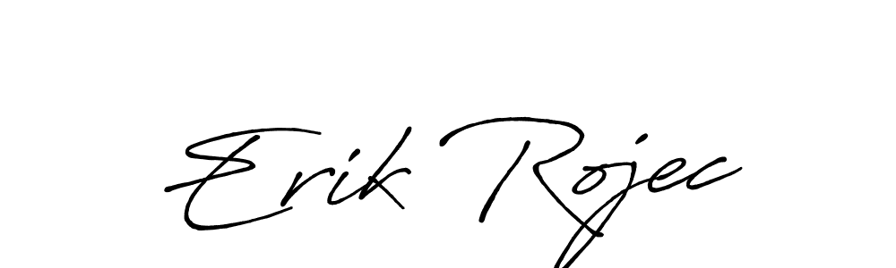 Once you've used our free online signature maker to create your best signature Antro_Vectra_Bolder style, it's time to enjoy all of the benefits that Erik Rojec name signing documents. Erik Rojec signature style 7 images and pictures png