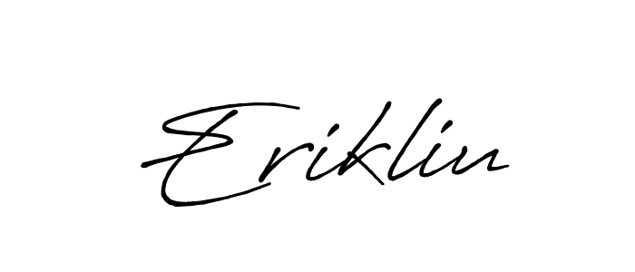 The best way (Antro_Vectra_Bolder) to make a short signature is to pick only two or three words in your name. The name Erikliu include a total of six letters. For converting this name. Erikliu signature style 7 images and pictures png