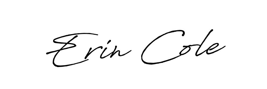 Make a beautiful signature design for name Erin Cole. With this signature (Antro_Vectra_Bolder) style, you can create a handwritten signature for free. Erin Cole signature style 7 images and pictures png