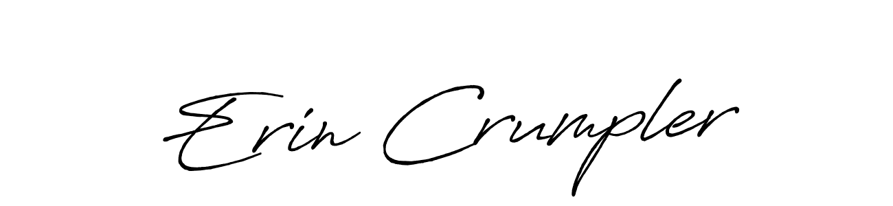 How to make Erin Crumpler signature? Antro_Vectra_Bolder is a professional autograph style. Create handwritten signature for Erin Crumpler name. Erin Crumpler signature style 7 images and pictures png