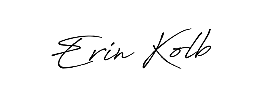 The best way (Antro_Vectra_Bolder) to make a short signature is to pick only two or three words in your name. The name Erin Kolb include a total of six letters. For converting this name. Erin Kolb signature style 7 images and pictures png