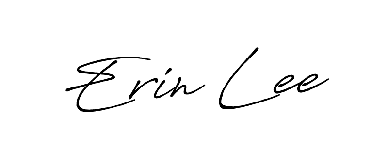 You should practise on your own different ways (Antro_Vectra_Bolder) to write your name (Erin Lee) in signature. don't let someone else do it for you. Erin Lee signature style 7 images and pictures png