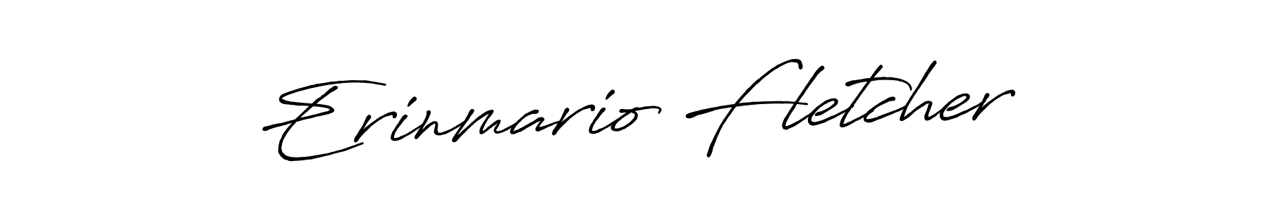 How to Draw Erinmario Fletcher signature style? Antro_Vectra_Bolder is a latest design signature styles for name Erinmario Fletcher. Erinmario Fletcher signature style 7 images and pictures png