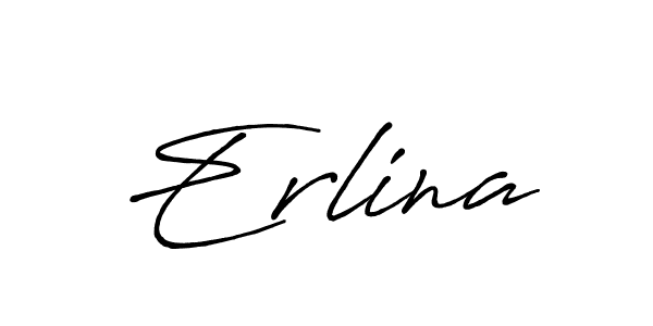 Once you've used our free online signature maker to create your best signature Antro_Vectra_Bolder style, it's time to enjoy all of the benefits that Erlina name signing documents. Erlina signature style 7 images and pictures png
