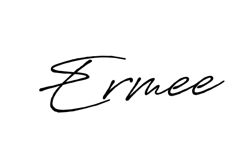 Once you've used our free online signature maker to create your best signature Antro_Vectra_Bolder style, it's time to enjoy all of the benefits that Ermee name signing documents. Ermee signature style 7 images and pictures png