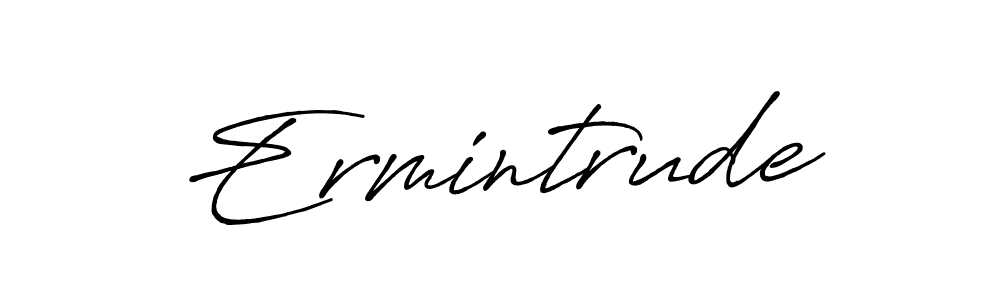 Similarly Antro_Vectra_Bolder is the best handwritten signature design. Signature creator online .You can use it as an online autograph creator for name Ermintrude. Ermintrude signature style 7 images and pictures png