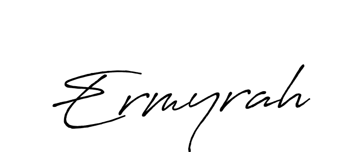 Antro_Vectra_Bolder is a professional signature style that is perfect for those who want to add a touch of class to their signature. It is also a great choice for those who want to make their signature more unique. Get Ermyrah name to fancy signature for free. Ermyrah signature style 7 images and pictures png