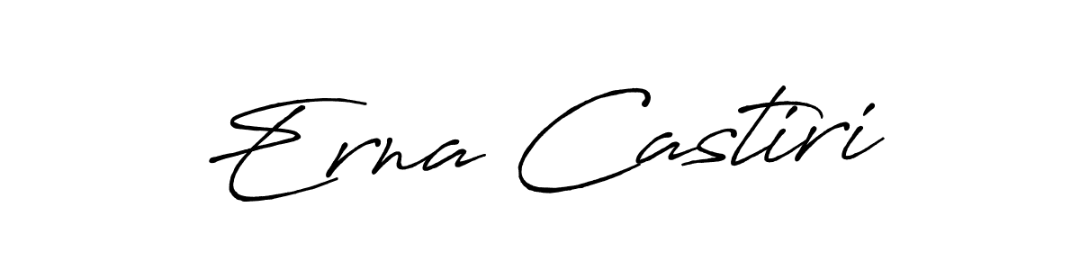 Make a beautiful signature design for name Erna Castiri. Use this online signature maker to create a handwritten signature for free. Erna Castiri signature style 7 images and pictures png