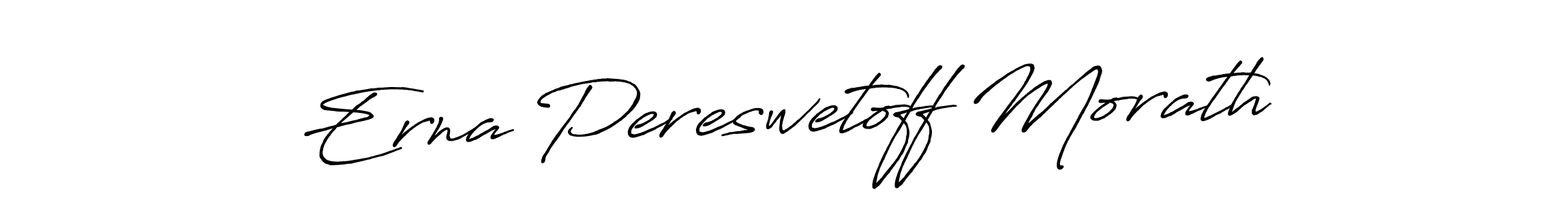 Design your own signature with our free online signature maker. With this signature software, you can create a handwritten (Antro_Vectra_Bolder) signature for name Erna Pereswetoff Morath. Erna Pereswetoff Morath signature style 7 images and pictures png