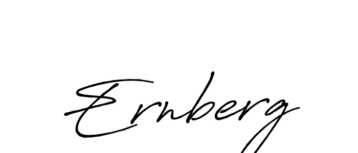 Design your own signature with our free online signature maker. With this signature software, you can create a handwritten (Antro_Vectra_Bolder) signature for name Ernberg. Ernberg signature style 7 images and pictures png