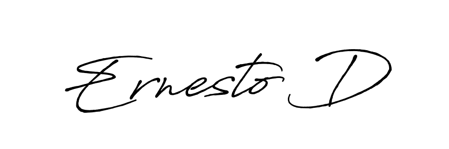 Best and Professional Signature Style for Ernesto D. Antro_Vectra_Bolder Best Signature Style Collection. Ernesto D signature style 7 images and pictures png