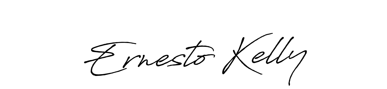 Design your own signature with our free online signature maker. With this signature software, you can create a handwritten (Antro_Vectra_Bolder) signature for name Ernesto Kelly. Ernesto Kelly signature style 7 images and pictures png