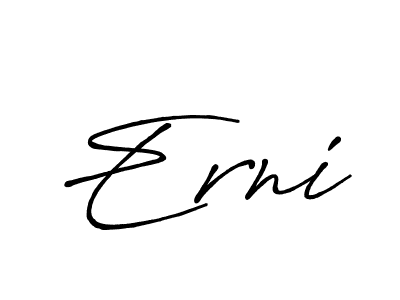 Once you've used our free online signature maker to create your best signature Antro_Vectra_Bolder style, it's time to enjoy all of the benefits that Erni name signing documents. Erni signature style 7 images and pictures png