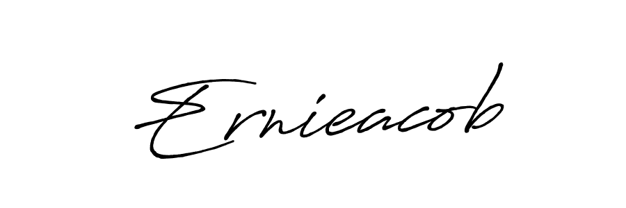 You should practise on your own different ways (Antro_Vectra_Bolder) to write your name (Ernieacob) in signature. don't let someone else do it for you. Ernieacob signature style 7 images and pictures png