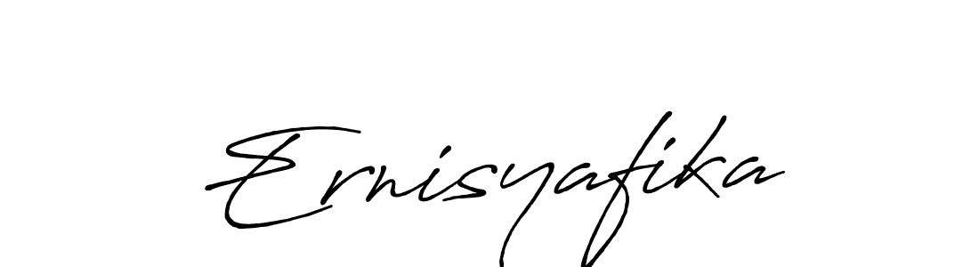 You can use this online signature creator to create a handwritten signature for the name Ernisyafika. This is the best online autograph maker. Ernisyafika signature style 7 images and pictures png