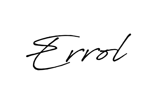 Best and Professional Signature Style for Errol. Antro_Vectra_Bolder Best Signature Style Collection. Errol signature style 7 images and pictures png