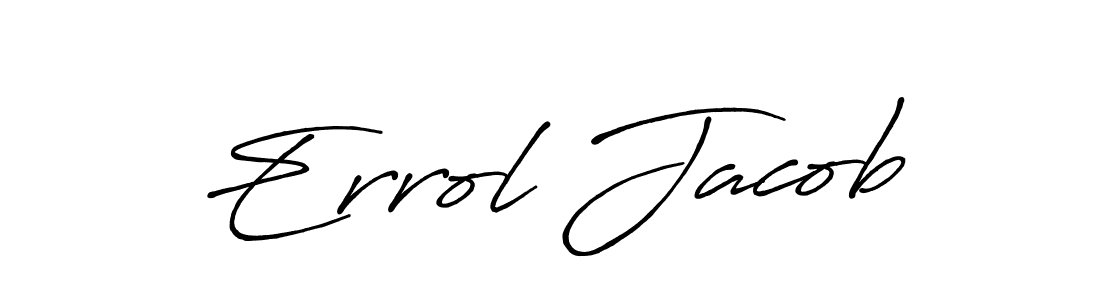 Make a short Errol Jacob signature style. Manage your documents anywhere anytime using Antro_Vectra_Bolder. Create and add eSignatures, submit forms, share and send files easily. Errol Jacob signature style 7 images and pictures png