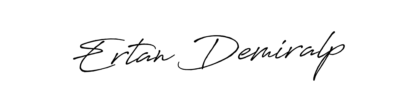 How to Draw Ertan Demiralp signature style? Antro_Vectra_Bolder is a latest design signature styles for name Ertan Demiralp. Ertan Demiralp signature style 7 images and pictures png