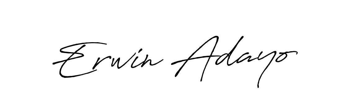 It looks lik you need a new signature style for name Erwin Adayo. Design unique handwritten (Antro_Vectra_Bolder) signature with our free signature maker in just a few clicks. Erwin Adayo signature style 7 images and pictures png