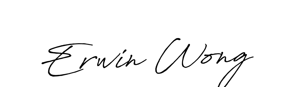 Antro_Vectra_Bolder is a professional signature style that is perfect for those who want to add a touch of class to their signature. It is also a great choice for those who want to make their signature more unique. Get Erwin Wong name to fancy signature for free. Erwin Wong signature style 7 images and pictures png