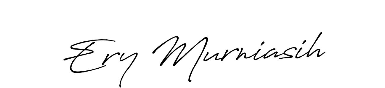 Use a signature maker to create a handwritten signature online. With this signature software, you can design (Antro_Vectra_Bolder) your own signature for name Ery Murniasih. Ery Murniasih signature style 7 images and pictures png