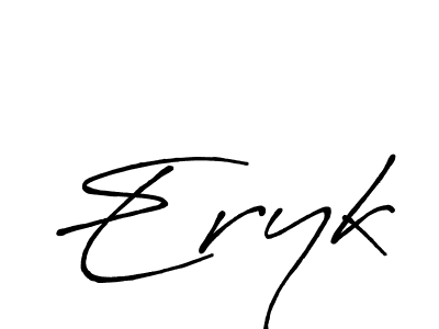 Also You can easily find your signature by using the search form. We will create Eryk name handwritten signature images for you free of cost using Antro_Vectra_Bolder sign style. Eryk signature style 7 images and pictures png