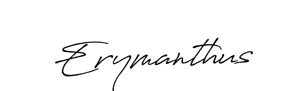 It looks lik you need a new signature style for name Erymanthus. Design unique handwritten (Antro_Vectra_Bolder) signature with our free signature maker in just a few clicks. Erymanthus signature style 7 images and pictures png