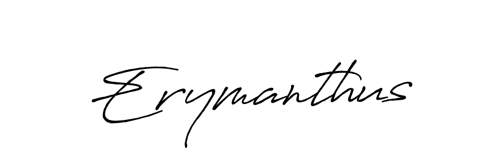 if you are searching for the best signature style for your name Erymanthus. so please give up your signature search. here we have designed multiple signature styles  using Antro_Vectra_Bolder. Erymanthus signature style 7 images and pictures png