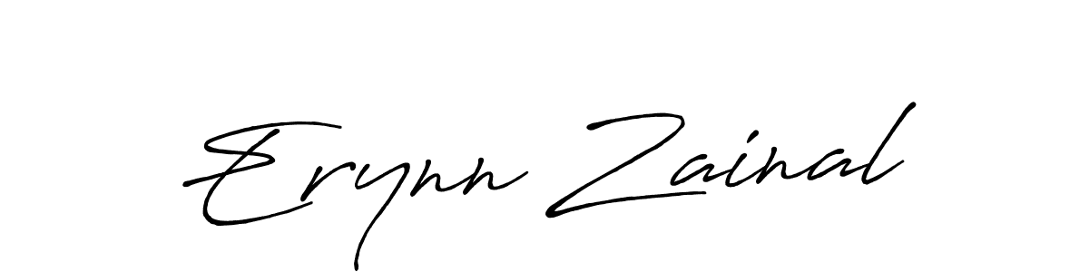 It looks lik you need a new signature style for name Erynn Zainal. Design unique handwritten (Antro_Vectra_Bolder) signature with our free signature maker in just a few clicks. Erynn Zainal signature style 7 images and pictures png