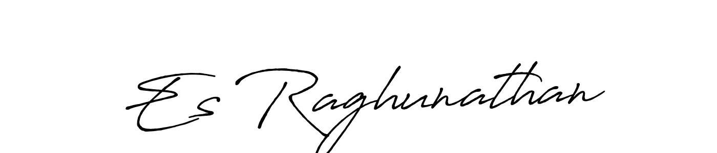 Once you've used our free online signature maker to create your best signature Antro_Vectra_Bolder style, it's time to enjoy all of the benefits that Es Raghunathan name signing documents. Es Raghunathan signature style 7 images and pictures png