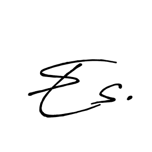 How to Draw Es. signature style? Antro_Vectra_Bolder is a latest design signature styles for name Es.. Es. signature style 7 images and pictures png