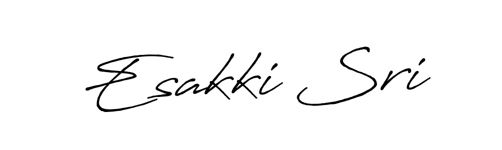 It looks lik you need a new signature style for name Esakki Sri. Design unique handwritten (Antro_Vectra_Bolder) signature with our free signature maker in just a few clicks. Esakki Sri signature style 7 images and pictures png