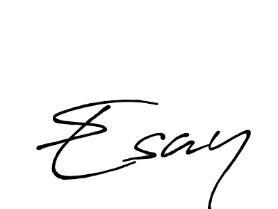 Check out images of Autograph of Esay name. Actor Esay Signature Style. Antro_Vectra_Bolder is a professional sign style online. Esay signature style 7 images and pictures png