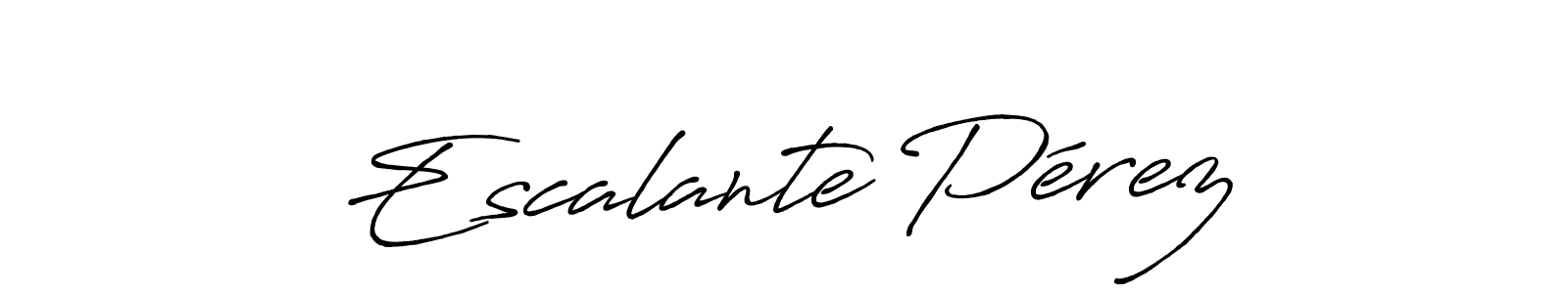 Escalante Pérez stylish signature style. Best Handwritten Sign (Antro_Vectra_Bolder) for my name. Handwritten Signature Collection Ideas for my name Escalante Pérez. Escalante Pérez signature style 7 images and pictures png