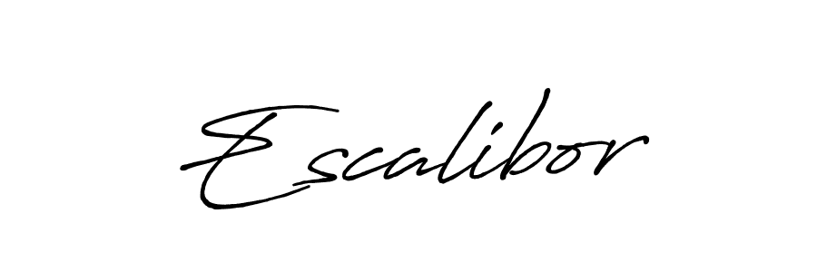 How to make Escalibor name signature. Use Antro_Vectra_Bolder style for creating short signs online. This is the latest handwritten sign. Escalibor signature style 7 images and pictures png