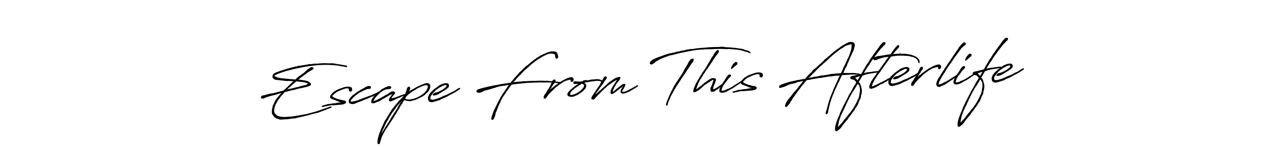 How to make Escape From This Afterlife signature? Antro_Vectra_Bolder is a professional autograph style. Create handwritten signature for Escape From This Afterlife name. Escape From This Afterlife signature style 7 images and pictures png