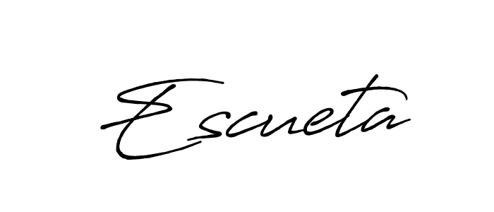 You should practise on your own different ways (Antro_Vectra_Bolder) to write your name (Escueta) in signature. don't let someone else do it for you. Escueta signature style 7 images and pictures png