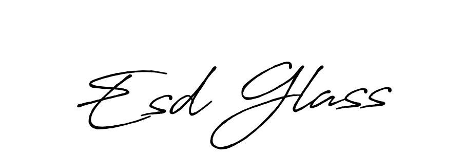 Also You can easily find your signature by using the search form. We will create Esd Glass name handwritten signature images for you free of cost using Antro_Vectra_Bolder sign style. Esd Glass signature style 7 images and pictures png