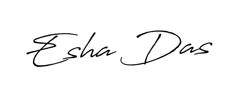 Also we have Esha Das name is the best signature style. Create professional handwritten signature collection using Antro_Vectra_Bolder autograph style. Esha Das signature style 7 images and pictures png