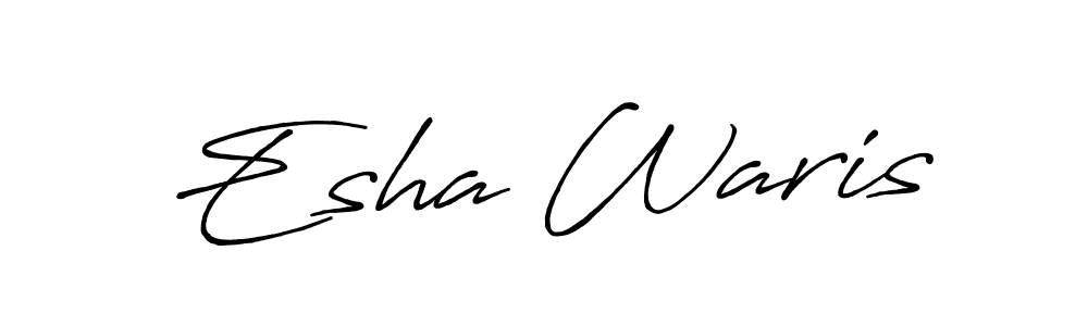 See photos of Esha Waris official signature by Spectra . Check more albums & portfolios. Read reviews & check more about Antro_Vectra_Bolder font. Esha Waris signature style 7 images and pictures png