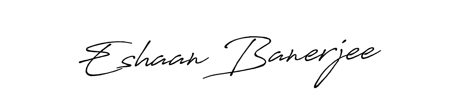 if you are searching for the best signature style for your name Eshaan Banerjee. so please give up your signature search. here we have designed multiple signature styles  using Antro_Vectra_Bolder. Eshaan Banerjee signature style 7 images and pictures png