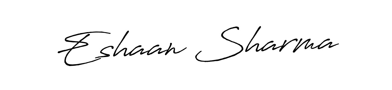 Here are the top 10 professional signature styles for the name Eshaan Sharma. These are the best autograph styles you can use for your name. Eshaan Sharma signature style 7 images and pictures png