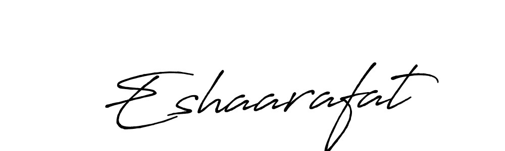You should practise on your own different ways (Antro_Vectra_Bolder) to write your name (Eshaarafat) in signature. don't let someone else do it for you. Eshaarafat signature style 7 images and pictures png