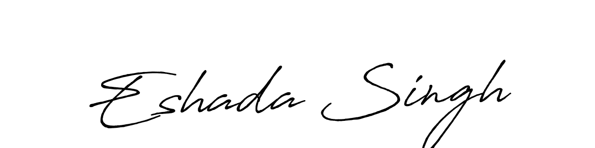 Check out images of Autograph of Eshada Singh name. Actor Eshada Singh Signature Style. Antro_Vectra_Bolder is a professional sign style online. Eshada Singh signature style 7 images and pictures png