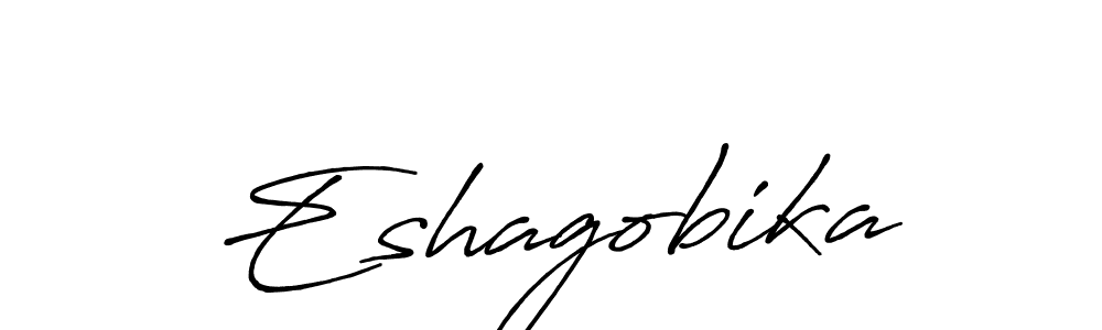 It looks lik you need a new signature style for name Eshagobika. Design unique handwritten (Antro_Vectra_Bolder) signature with our free signature maker in just a few clicks. Eshagobika signature style 7 images and pictures png