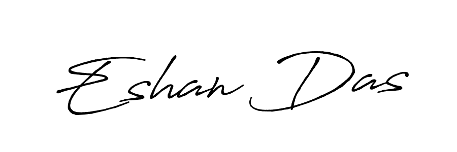 How to make Eshan Das signature? Antro_Vectra_Bolder is a professional autograph style. Create handwritten signature for Eshan Das name. Eshan Das signature style 7 images and pictures png